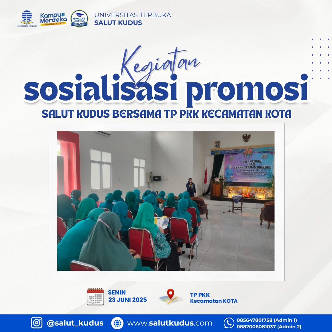 Kegiatan Sosialisasi dan Promosi PKK Kec.Kota